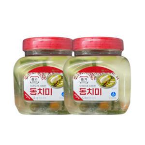 종가 종가집 오래오래 시원한 동치미 1.2kg x 2개