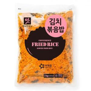 행복한맛남 김치 볶음밥 냉동 3kg