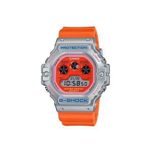 Casio G-Shock 오렌지 클래식 디지털 Shock Resistant 시계 [세금포함] [정품] DW5900EU-8A4 패션시계 손목