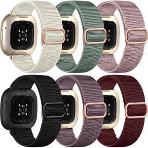 [관부가세포함] Ouwegaga 여성용 Fitbit Sense 2 밴드/Versa 4/Versa 3/Sens