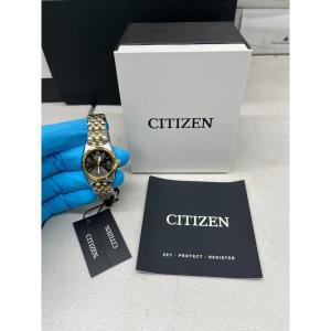 시티즌 Citizen [세금포함] [정품] 여성 Eco-Drive Corso 클래식 시계 in Two-Tone 스테인레스 EW2299-50E