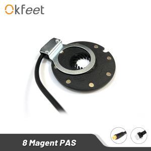 Okfeet-Kunteng PAS 센서 전기 자전거 변환 키트 부품용 Ebike KT BZ 4 8 Magent PAS 페달 보조 센서