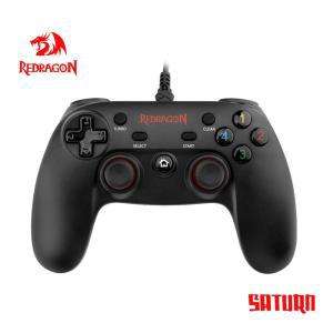 Redragon 토성 G807 Gamepad 유선 PC 게임 컨트롤러 조이스틱 이중 진동 윈도우 PC,PS3, 플레이 스테이션,