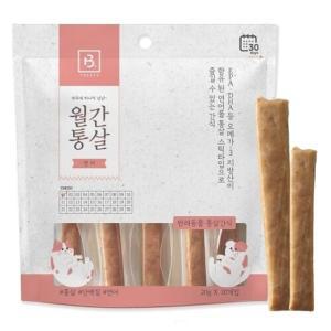 고양이 통살 간식 연어 30개입 1P 져키 소시지 스틱 (WFFPJYU)