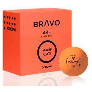 엑시옴 44+BRAVO 브라보 라지볼 XIOM BRAVO 연습구 탁구공 (60개입)