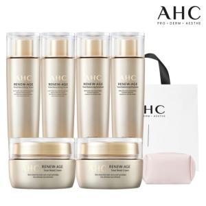 AHC 리뉴에이지 토너2+로션2+크림2+(GIFT)파우치 +쇼핑백