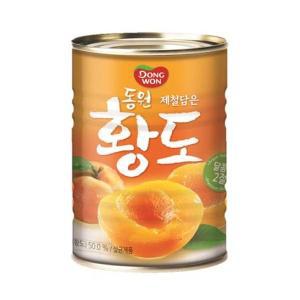 동원 복숭아 황도 400g 3개