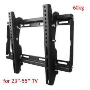 브라켓 PTB-605SH 벽걸이 TV 브래킷 금속 60kg 베사 0x0 패널 LCD 틸트 업 다운 15 홀더 23 30 40 55