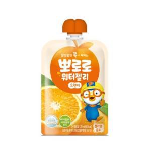 뽀로로 간식 워터젤리 오렌지 젤리 10개 120ML