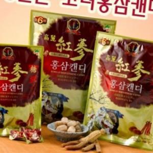 (제스트)6년근고려홍삼캔디 450g 캔디 인삼 정 젤리 과자 차