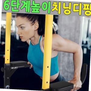 치닝디핑 가정용철봉 턱걸이기구 실내풀업기구 딥스바