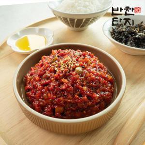 반찬단지 비빔낙지젓 500g 젓갈 밑반찬 반찬