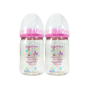 더블하트 소프트터치 모유실감 PPSU 노꼭지 젖병 토이 160ml