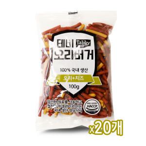 테비버거 오리버거 100g x20개 반려견간식