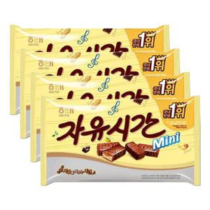 해태제과 자유시간 미니 초코바 480g 4개/초콜릿