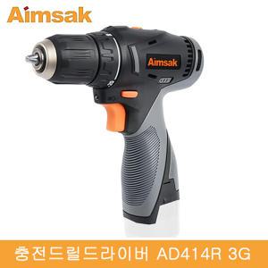 아임삭 충전드릴 AD414R 3G 14.4V 충전기 없음, 배터리 없음