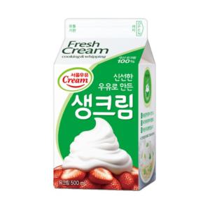 서울우유 신선한 우유로 만든 생크림 500ml