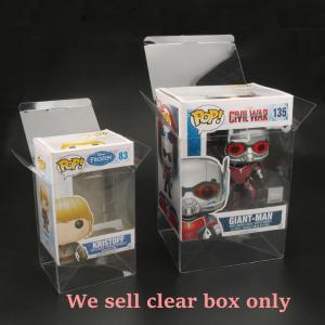 케이스 커버  Funko pop 시리즈 컬렉션 보관 보호 상자 영화 순간 용 투명 클리어 박스