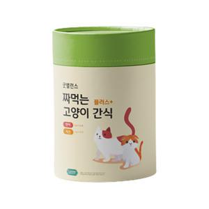 굿밸런스 짜먹는 고양이 간식 플러스 (연어30p, 치킨30p), 12g, 60개, 1개