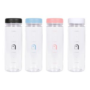 오늘의 쉼표 에코젠 보틀 500ml 바이오 플라스틱 물병 BPA FREE 뜨거운 음료 물 냉동 아이스 핫