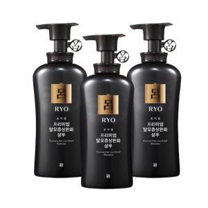 려 초의방 프리미엄 탈모증상완화 샴푸 490ml 3개 /기능성