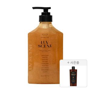 럽센트 스크럽워시 벌스데이케이크 라즈베리바닐라향, 500ml, 1개 + 증정(케라시스 프로폴리스 데미지 리페어 샴푸, 180ml, 1개)