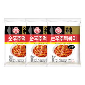 오뚜기 간편 국물 순후추떡볶이 426.4g 3개