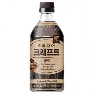 조지아 크래프트 블랙 470ml x 24펫