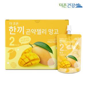 더존건강 한끼 곤약젤리 망고 150g 10팩 1박스