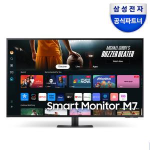 삼성전자 스마트모니터 M7 S43DM700 블랙 107.9cm 4K UHD