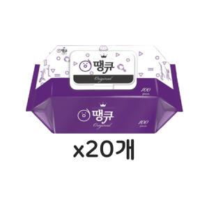 Original 땡큐 물티슈 캡형 100매 20팩