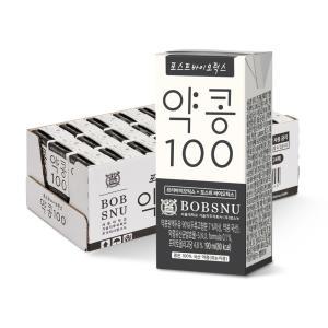 서울대밥스누 포스트바이오틱스 밀크/우유/음료 약콩 100 두유 190ml 24개