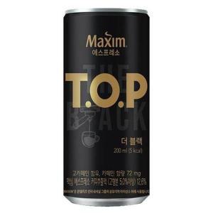 [동서]음료 맥심 티오피(TOP) 블랙 200ml 60개