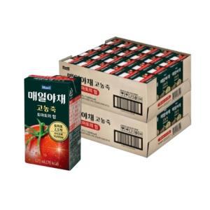 매일유업 매일야채 고농축 토마토의 힘 125ml 48개