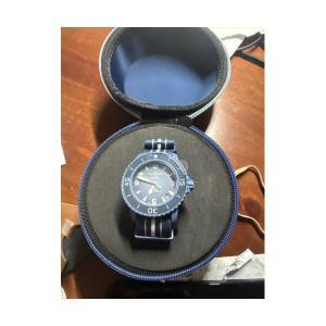 S시계 [세금포함] [정품] x Blancpain Fifty Fathoms Atlantic 오션 42.3mm 블루 Bio세라믹 BNIB 손목시계