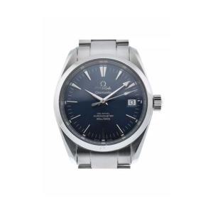 오메가 Seamaster 아쿠아 Terra Coaxial 2504.80 블루 다이얼 자동 Men R#135582？ 시계 명품시계 손목시계