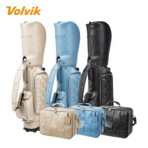 VOLVIK 볼빅 프라임 위빙 바퀴형 캐디백 보스턴백세트