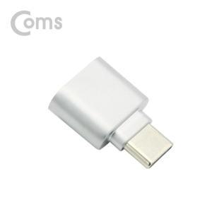 Coms USB 3.1(Type C)카드리더기 Micro SD전용 Silver (WFFPF30)