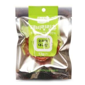 테비 고양이 간식 육포 고양이 사료 오리대구링 13g (WFFPGPS)