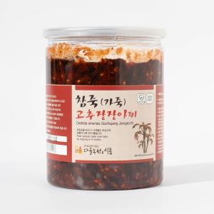 참죽 가죽 고추장장아찌 800g향 독특한 마니아 나물 국산 반찬 맛있는반찬