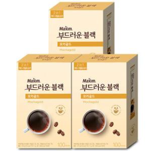 맥심 부드러운 블랙커피 모카골드 300T 3개