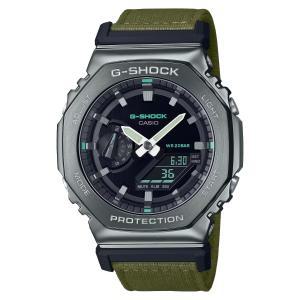 G-SHOCK G-Shock Casio 시계 [세금포함] [정품] GM-2100CB-3A메탈 Clad 케이스 그린 패브릭 Band NEW 패션