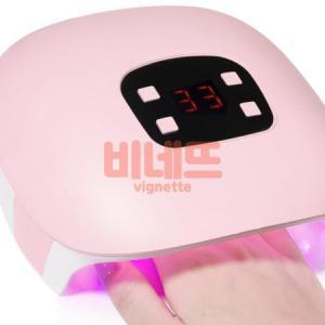 타이머 UV LED 젤램프 핑크 네일아트조명 네일젤램프 미니젤램프 휴대용젤램프