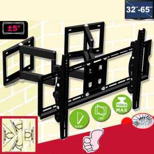 브라켓 마운트 TV 암 모션 브래킷 스윙 EMP522MT LCD 하중 코너 100kgs LED 32-65 벽 풀 유연한