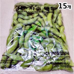 진보 자숙대두(450g) X15완두콩 냉동 얼린 초록 자숙 몸에좋은