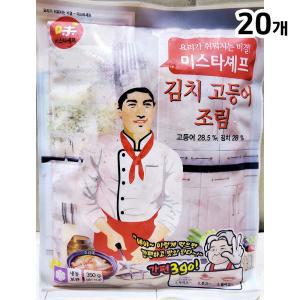 태종에프디 고등어김치조림(350g) X20냉동 생선 간편반찬 캠핑음식 간편 즉석