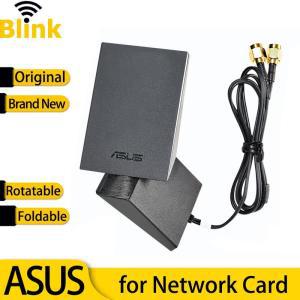 ASUS-오리지널 와이파이 라우터 안테나 듀얼 밴드 앰프 회전식 마그네틱베이스 PC 무선 네트워크 카드용 외