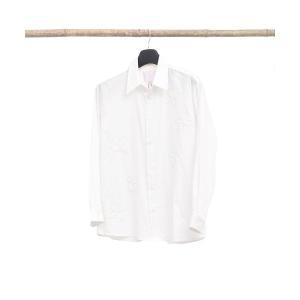 EYC Dancing flower shirt white