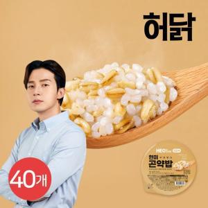 [허닭] 허닭ON 실온 부담없는 현미곤약밥 150g 40개