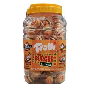 Trolli 트롤리 미니버거 모양 젤리 10g 90개입 독일 햄버거 (N)